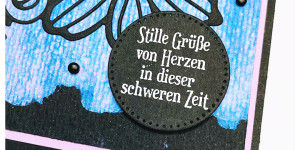 Beitragsbild des Blogbeitrags Trauerkarte | Stampin‘ Up!