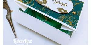 Beitragsbild des Blogbeitrags LielanLinz Live: Kleine selbstschliessende Box | Stampin‘ Up!(c) 