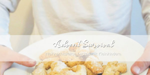 Beitragsbild des Blogbeitrags Advent-Survival-Tipps de luxe: Kekse backen mit Minimonster 
