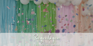 Beitragsbild des Blogbeitrags DIY Regenbogen Hintergrund für bezaubernde Fotos 