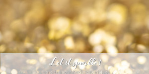 Beitragsbild des Blogbeitrags Glitzerparty