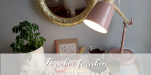 Beitragsbild des Blogbeitrags Forschertisch