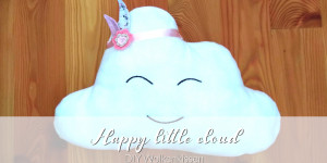 Beitragsbild des Blogbeitrags DIY Wolkenkissen