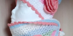 Beitragsbild des Blogbeitrags Set aus Loop und Mütze Amelie
