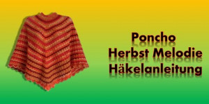 Beitragsbild des Blogbeitrags Poncho häkeln