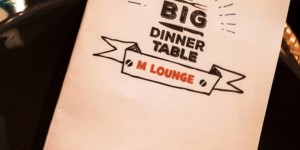 Beitragsbild des Blogbeitrags Vorstellung: Big Dinner Table – M Lounge Wien