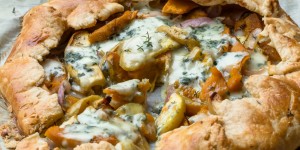 Beitragsbild des Blogbeitrags Tarte mit Blauschimmelkäse