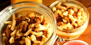 Beitragsbild des Blogbeitrags 1. Advent | Spekulatius-Apfelmus Tiramisu im Glas|Gewinnspiel mit HOFER