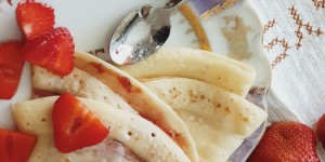 Beitragsbild des Blogbeitrags Die einfachsten Palatschinken der Welt