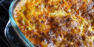 Beitragsbild des Blogbeitrags Bulgarische Musaka mit Kartoffeln