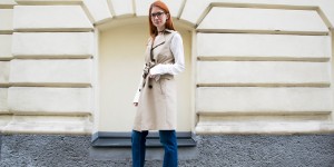 Beitragsbild des Blogbeitrags Outfit: Ein Kleid als Mantel?? Ja!