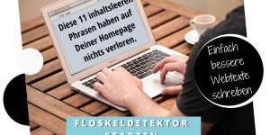 Beitragsbild des Blogbeitrags Labern Sie noch oder überzeugen Sie schon?