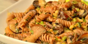 Beitragsbild des Blogbeitrags Schnelle Schwammerlpasta (Pilze)