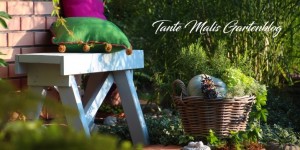 Beitragsbild des Blogbeitrags DIY * Altweibersommer-Holzbankerl