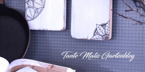 Beitragsbild des Blogbeitrags Kleine Küchenmeditation - Mandala-Brettchen DIY 