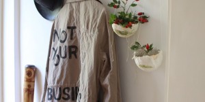 Beitragsbild des Blogbeitrags Slow fashion - Pimp your Jacket