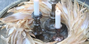 Beitragsbild des Blogbeitrags Corn Husk Wreath DIY - Ein Kranz für alle Fälle