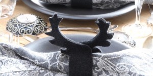 Beitragsbild des Blogbeitrags Weihnachtsdeko DIY No 4 - Serviettenringe Hirsch
