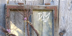 Beitragsbild des Blogbeitrags Osterhase aus Birkenreisig DIY