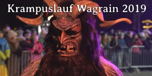 Beitragsbild des Blogbeitrags Krampuslauf 2019 in Wagrain