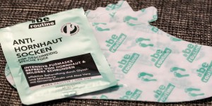 Beitragsbild des Blogbeitrags Anti-Hornhaut Socken von b.e. routine