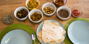 Beitragsbild des Blogbeitrags Rezepte aus Indien zum Foodday