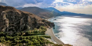 Beitragsbild des Blogbeitrags Kreta: Plakias und die schönsten Strände, Kournas-See, Réthimnon, Kourtaliotiko Schlucht 