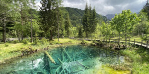 Beitragsbild des Blogbeitrags Kärnten: Die Tscheppaschlucht, das Meerauge und die Märchenwiese