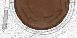 Beitragsbild des Blogbeitrags Schokoladen-Rum-Kuchen 