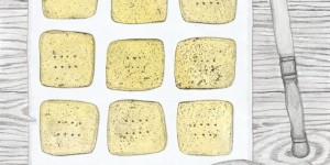 Beitragsbild des Blogbeitrags Earl Grey Shortbread