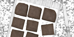Beitragsbild des Blogbeitrags Vegane Superfood Brownies 
