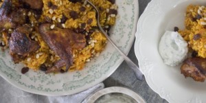 Beitragsbild des Blogbeitrags Taste of Saudi-Arabia: Kabsa (Huhn mit Reis)