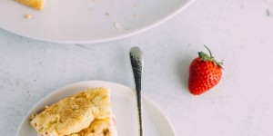 Beitragsbild des Blogbeitrags Strawberry Cream Cheese Cake