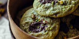 Beitragsbild des Blogbeitrags Chocolate Pistachio Cookies 