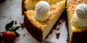 Beitragsbild des Blogbeitrags Coconut Cheesecake 