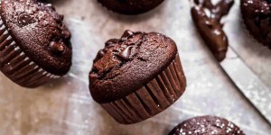 Beitragsbild des Blogbeitrags Best Double Chocolate Muffins Recipe