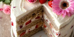 Beitragsbild des Blogbeitrags Strawberry Cake