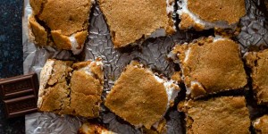 Beitragsbild des Blogbeitrags Best S’mores Cookie Bars
