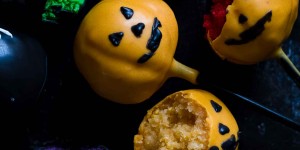 Beitragsbild des Blogbeitrags Halloween Cake Pops 