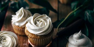 Beitragsbild des Blogbeitrags White Chocolate Cupcakes