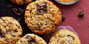 Beitragsbild des Blogbeitrags Peanut Butter Oatmeal Cookies