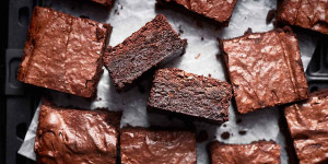 Beitragsbild des Blogbeitrags Air Fryer Brownies