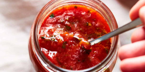 Beitragsbild des Blogbeitrags San Marzano Pizza Sauce (sugar free)