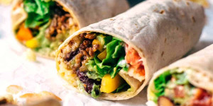 Beitragsbild des Blogbeitrags Ground Beef Burritos with Guacamole