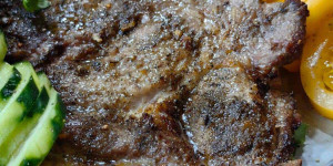 Beitragsbild des Blogbeitrags Air Fryer Pork Neck Recipe