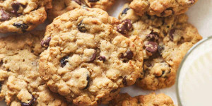 Beitragsbild des Blogbeitrags Air Fryer Oatmeal Cookies Recipe