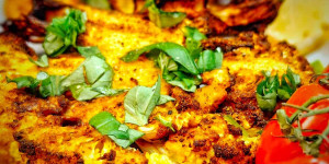 Beitragsbild des Blogbeitrags Air Fryer Cauliflower Steaks Recipe