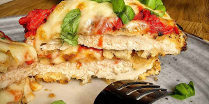 Beitragsbild des Blogbeitrags Air Fryer Chicken Parmesan Recipe 