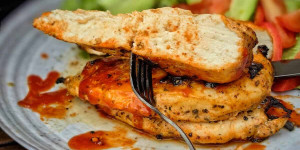 Beitragsbild des Blogbeitrags Air Fryer Yogurt Marinated Chicken Recipe