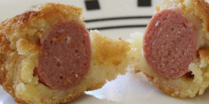 Beitragsbild des Blogbeitrags How to Cook Mini Corn Dogs in Air Fryer